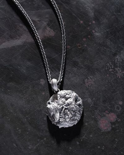 Srebrny wisiorek PAIR OF WOLVES na Arena.pl