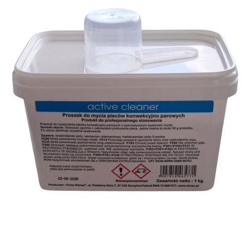 Proszek do mycia pieców konwekcyjno-parowych Active Cleaner 4x1kg z miarką na Arena.pl