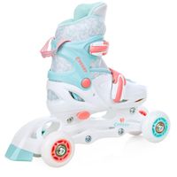 Rolki-Wrotki Regulowane 3w1 Croxer Inez 30-33 LED