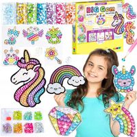 HAFT DIAMENTOWY DLA DZIECI MOZAIKA MALOWANIE DIAMENTAMI 5D ZESTAW SZABLONY