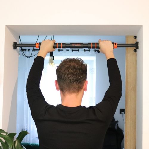 DRĄŻEK do podciągania ĆWICZEŃ rozporowy regulowany STALOWY mocny DO 150kg na Arena.pl