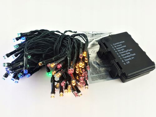 LAMPKI CHOINKOWE NA BATERIE 20 LED FUNKCJE TIMER 2 M CHOINKĘ CHOINKA na Arena.pl