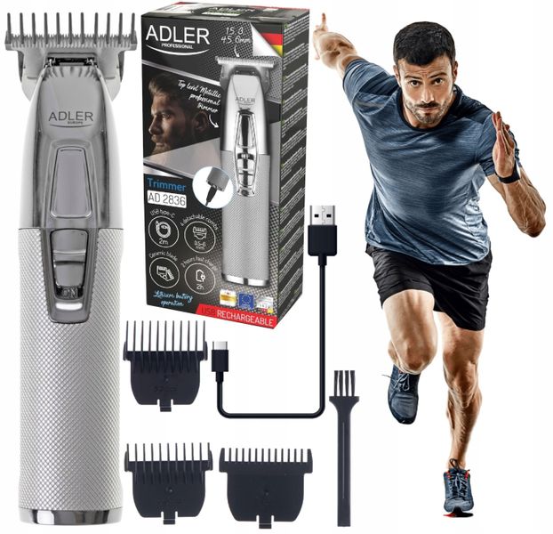 Maszynka Trymer Do Brody Wąsów Do Strzyżenia Adler zdjęcie 1