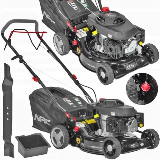 NAC KOSIARKA SPALINOWA do trawy z NAPĘDEM LS42-146-NG 146cc 42cm kosz 40l zdjęcie 1