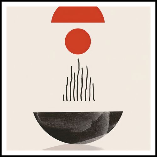 Plakat 90x90cm Półokrągła Forma na Arena.pl