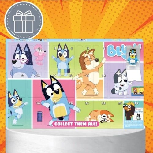 Kalendarz Adwentowy Bluey i Bingo 24sztuki Figurki na Arena.pl