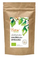 Chlorella + Spirulina BIO 500 Tabletek - Batom