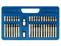 ZESTAW 40 KLUCZY SPECJALNYCH TORX SPLINE CRV DO SERWISÓW W KASECIE VOREL