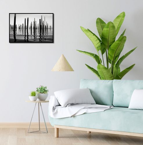Plakat 60x40cm Refleksje Nad Wodą na Arena.pl