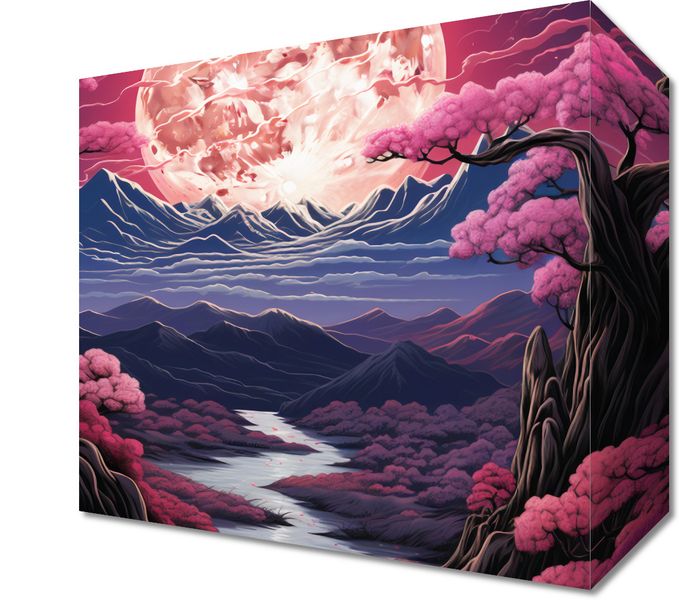 Obraz 20x20cm Różowa Kraina Marzeń zdjęcie 1