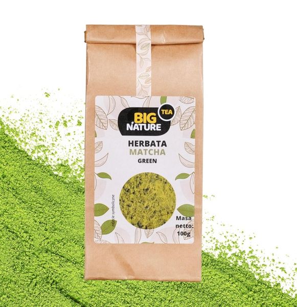 Herbata MATCHA GREEN 100g - BIG NATURE zdjęcie 1