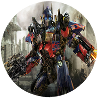 Opłatek na tort Transformers