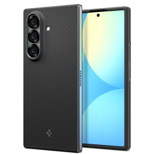 Etui Spigen AirSkin Aramid na Samsung Galaxy Z Fold  7 - czarne na Arena.pl