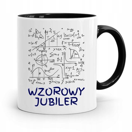 Dla Jubilera Kubek Czarny Wzorowy Jubiler Prezent Z Nadrukiem Ze Zdjęciem na Arena.pl