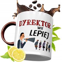 Kubek Bordowy Dla Dyrektora Na Urodziny Prezent Z Nadrukiem Ze Zdjęciem