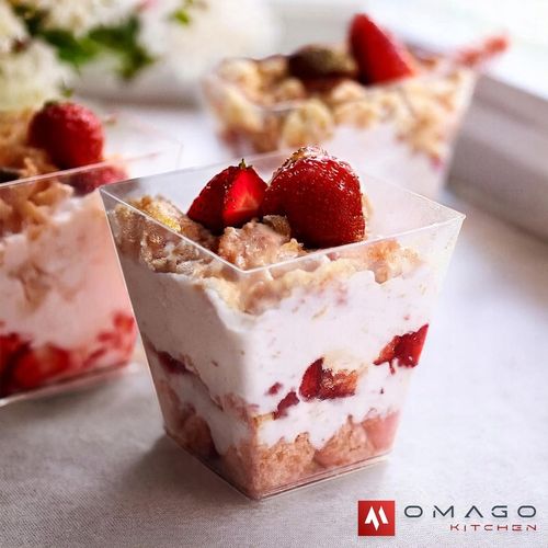 POJEMNIK NA ŻYWNOŚĆ PUCHARKI do DESERÓW na DESERY na DESERKI ŁYŻECZKI na Arena.pl