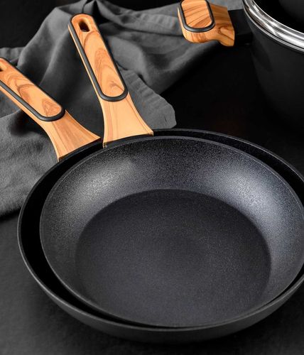 patelnia multiclad 28cm bergner bg-56032 charcoal na Arena.pl