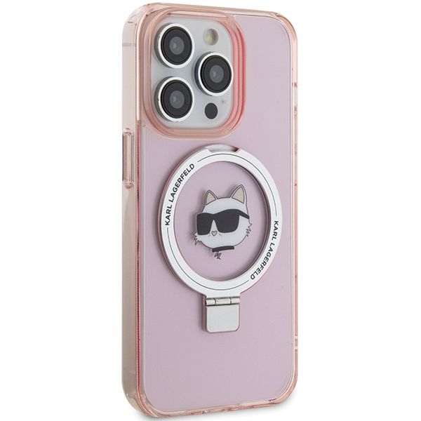 Etui Karl Lagerfeld do iPhone 15 Pro Max, Różowy, MagSafe zdjęcie 4