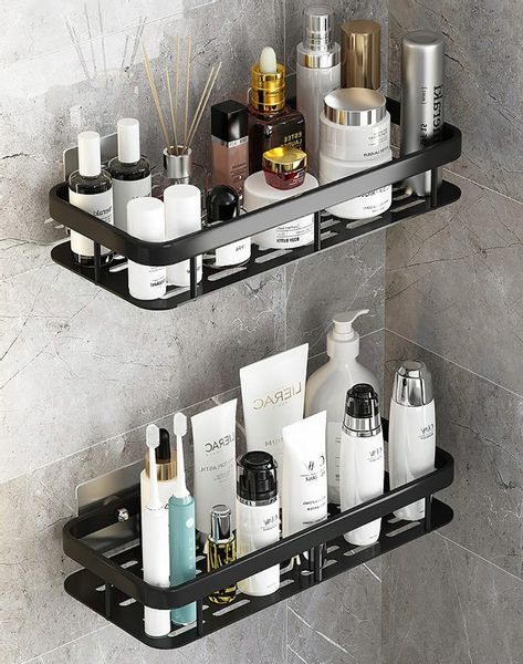 Półka Wisząca Łazienkowa Pod Prysznic 2Szt Loft zdjęcie 9