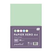 PAPIER XERO PASTELOWE KOLORY INTERDRUK A4 80G 5X20SZT