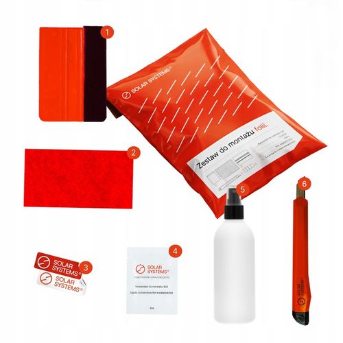 Folia Matowa Na Szybę Okna Mleczna Szroniona 50x100cm Mrożona Solar Systems na Arena.pl