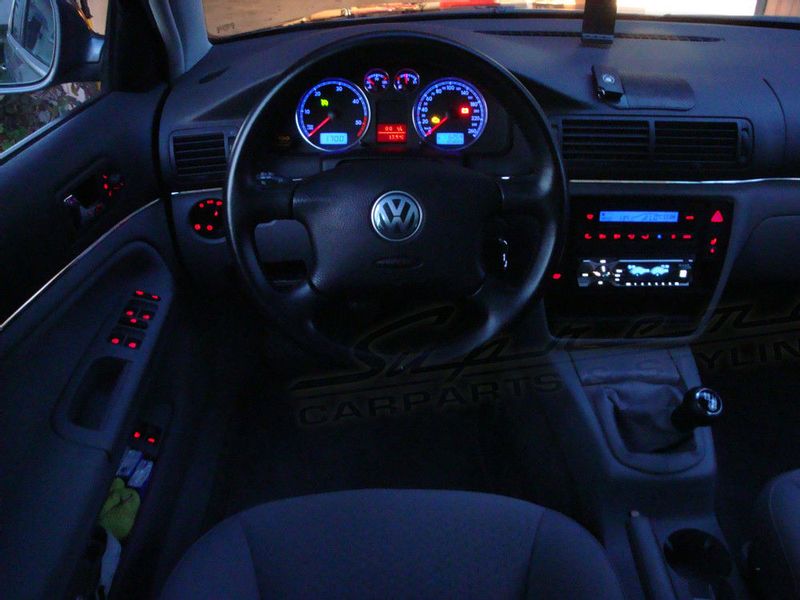 VW Passat B5 - Listwy CHROM do Wnętrza Kokpit zdjęcie 1
