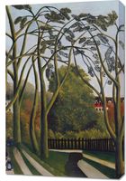 Obraz 60x90cm Bièvre near Bicêtre, Rousseau Vintage do Salonu