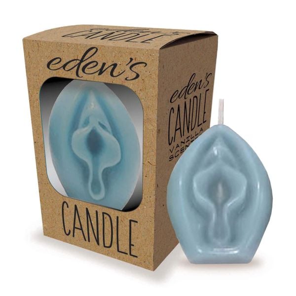 Eden’s Candle - Vanilla Scented Vagina - Blue zdjęcie 2