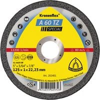 tarcza płaska a60tz t1a 125*1.0*22 202401 - t1a 125 1 tz