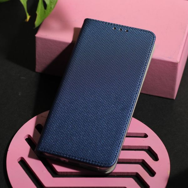 Etui Smart Magnet do Realme 8 / 8 Pro granatowe zdjęcie 10