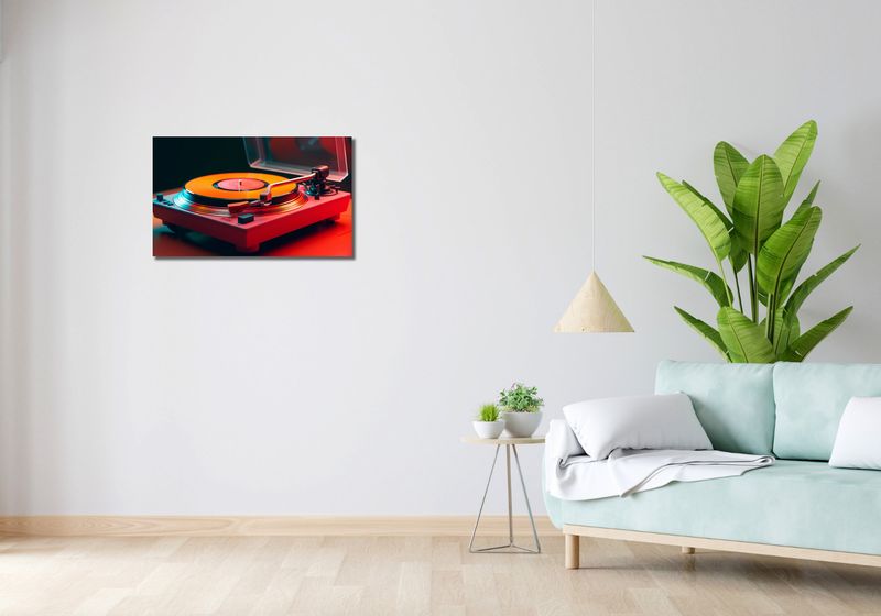 Obraz 70x40cm Retro Granie zdjęcie 2