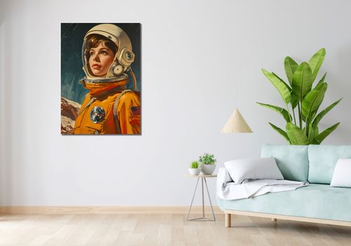 Obraz 70x100cm Pionierka Kosmosu na Arena.pl