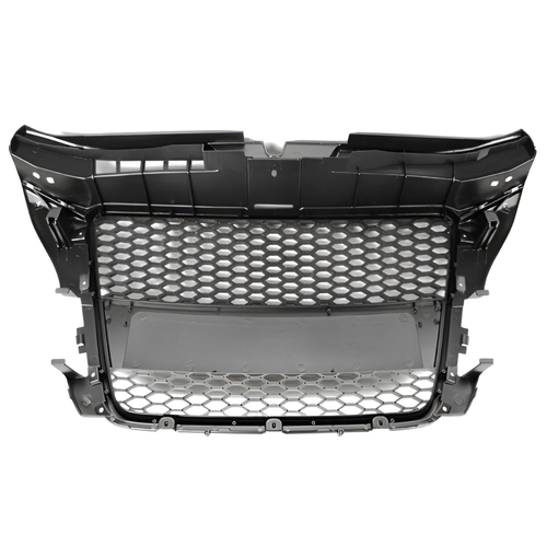 PIĘKNY  Grill Atrapa Do AUDI A3 8P Od 2008 Do 2012 RS-TYPE SILVER Black na Arena.pl
