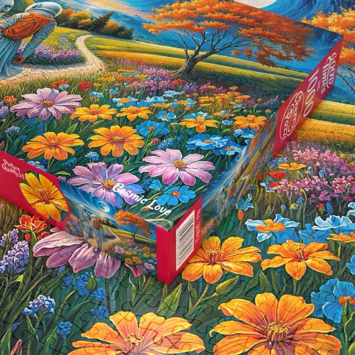 Puzzle 1000 elementów. Kosmiczna miłość 30813 na Arena.pl