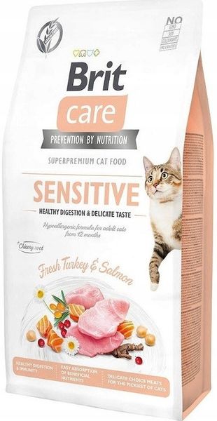 BRIT CARE CAT Grain-free Sensitive 2kg INDYK ŁOSOŚ zdjęcie 3
