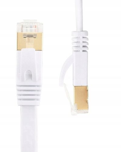 KABEL SIECIOWY LAN ETHERNET PŁASKI RJ45 CAT7 15m na Arena.pl