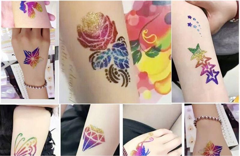 ZESTAW TATUAZY ”D” NR:8588 zdjęcie 12