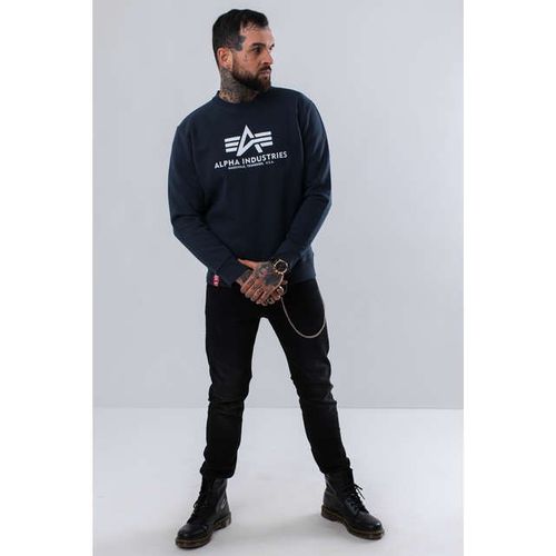 Alpha Industries BASIC SWEATER 02 NAVY M na Arena.pl