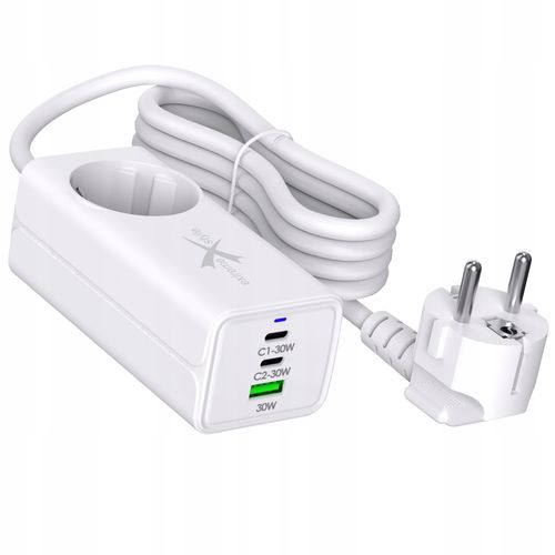 Ładowarka Sieciowa Gan Evo 65W 2 Xusb-C+Usb+230V na Arena.pl