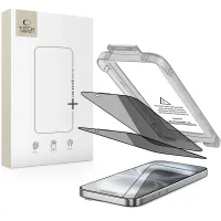 szkło prywatyzujące tech-protect quick set spy+ 2-pack na iphone 15 / 16