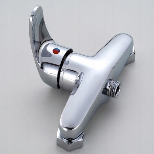 BATERIA PRYSZNICOWA CHROM ZESTAW ZE SŁUCHAWKĄ WĘŻEM I UCHWYTEM ŚCIENNYM na Arena.pl