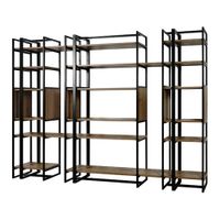 Regał Mars 260 Kubik kolory MebleKreator Dąb tabak