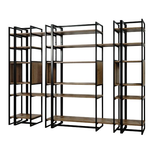 Regał Mars 260 Kubik kolory MebleKreator Dąb tabak na Arena.pl