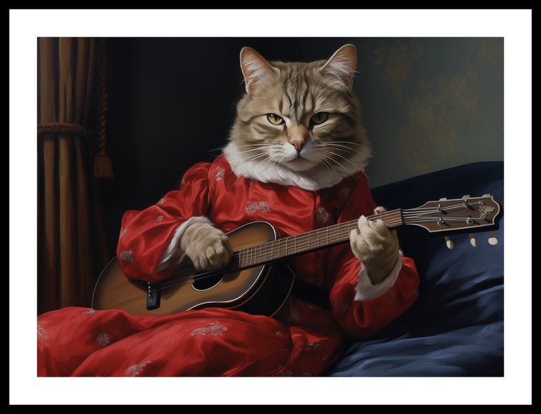 Plakat 55x40cm Melodia Kociej Łapy zdjęcie 3
