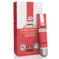 system jo   for her clitoral stimulant warming warm & buzzy 10 ml