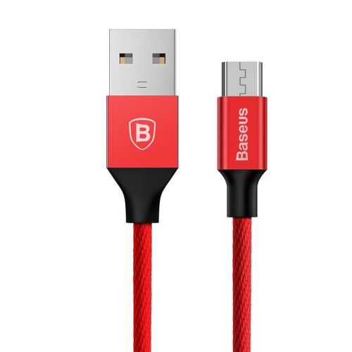 Kabel micro-USB Baseus Yiven 1,5 m czerwony na Arena.pl