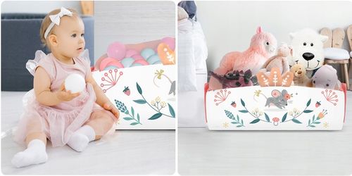 MATA EDUKACYJNA INTERAKTYWNA DLA NIEMOWLĄT DWUSTRONNA DUŻA XXL 5w1 NUKIDO na Arena.pl