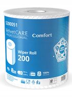 Ręcznik czyściwo papierowe celuloza 200m. Velvet Care w opak. 1 szt. biały