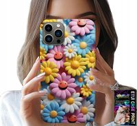 ETUI DO IPHONE 12 PRO MAX - KOLOROWE KWIATKI, STOKROTKI FUTERAŁ CASE