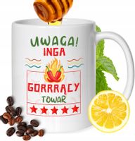 Kubek Dla Ingi Koleżanki Przyjaciółki Żony Prezent Z Nadrukiem Biały 330Ml